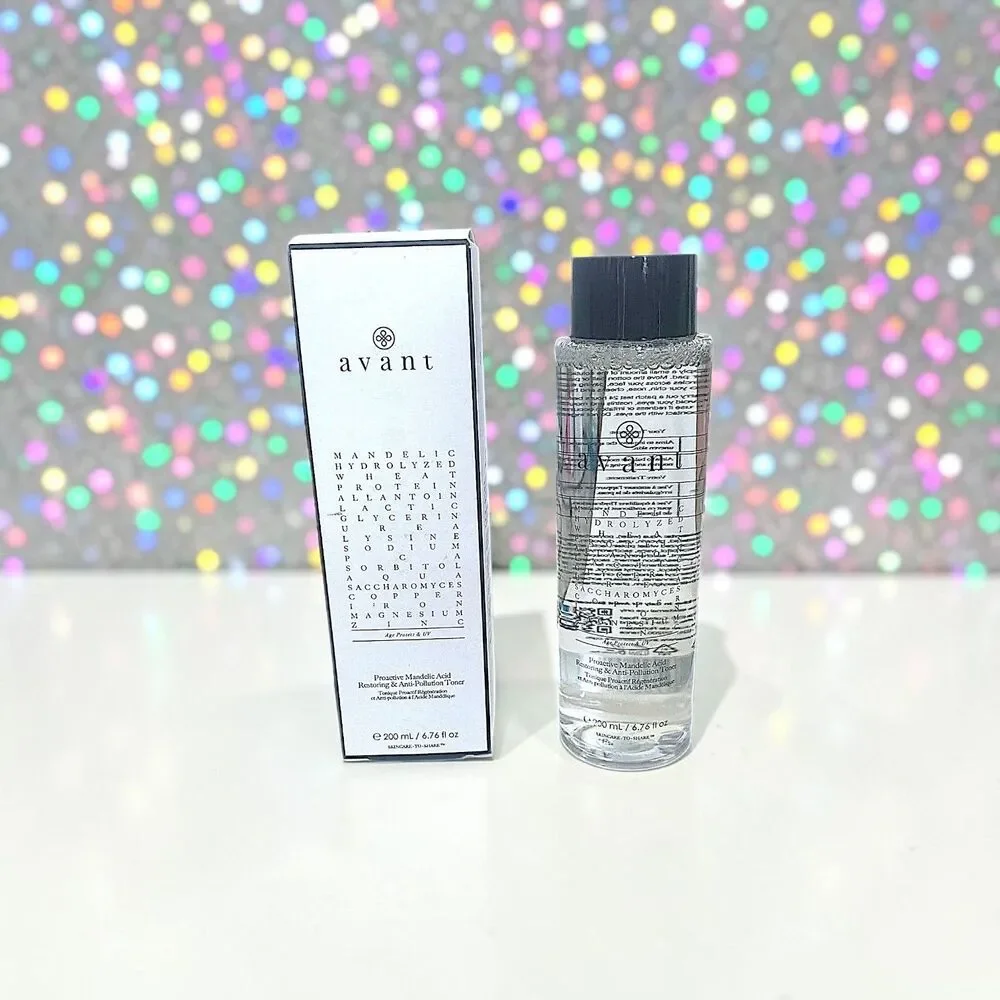 Avant Proactive Mandelic Acid Restoring & Anti-Pollution Toner NIB 6.76 fl oz